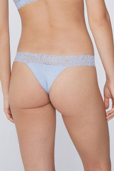 Organic Cotton and Recycled Lace Brazilian Briefs