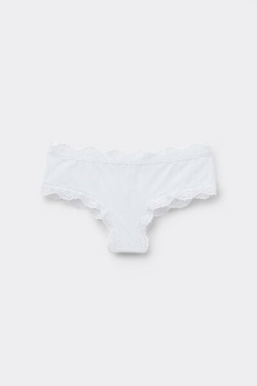 Recycled Lace and Microfibre French Knickers