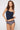 Printed Microfibre and Recycled Lace Brazilian-Cut French Knickers