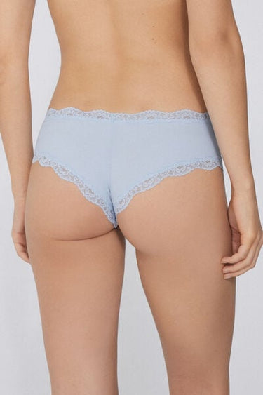 Recycled Lace and Microfibre French Knickers