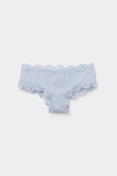 Recycled Lace and Microfibre French Knickers