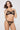 Fleur Noir Tanga Panel G-string