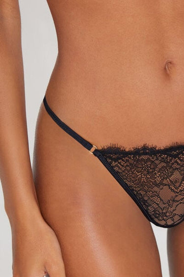 Lace Tanga Panel G-String