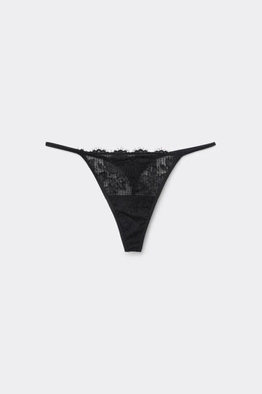 Midnight Secret Tanga Panel G-String