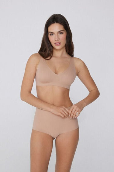 Natural Lifting Laser Cut Triangle Bra