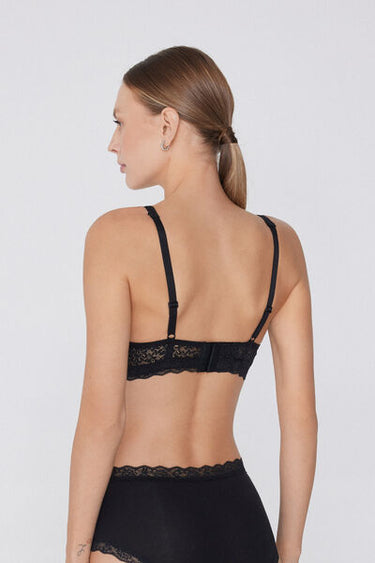 Havana Recycled Lace Triangle Bra