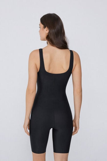 Laser Cut Shaping Playsuit