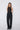 Viscose Canvas Straight-Cut Trousers
