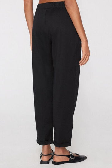 Gabardine Cigarette Trousers