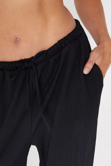 Crinkle Palazzo Trousers