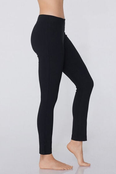 Viscose Capri Trousers with Small Slits