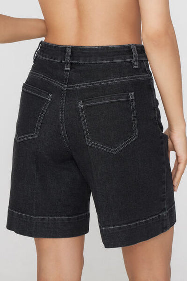 Denim Bermuda Shorts