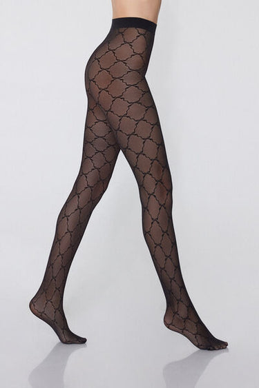 Patterned 40 Denier Tights