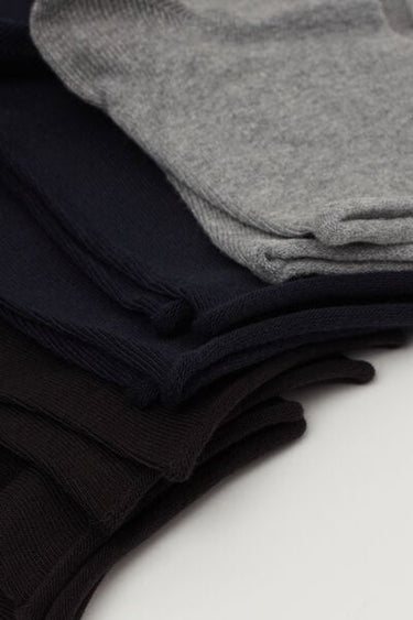 5 Pairs of Hemless Cotton Short Socks