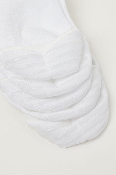 5 Pairs of Unisex Cotton No Show Socks