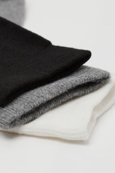 3 Pairs of Women’s Thermal Cotton Short Socks