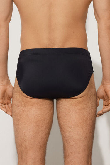 Basic Plain Colour Microfibre Swimming Trunks