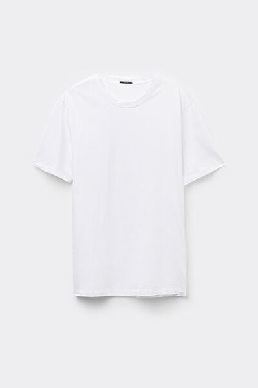 Basic Relaxed-Fit Cotton T-Shirt