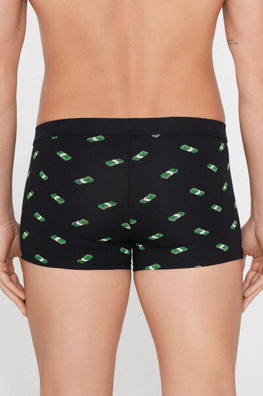 Printed Stretch Cotton Boxers