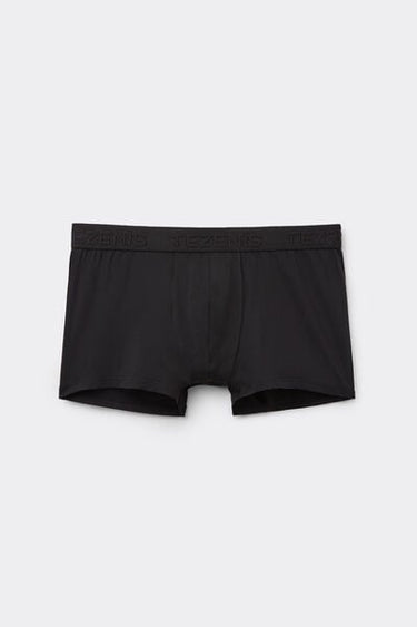 Elastic Microfibre Boxers with Logo