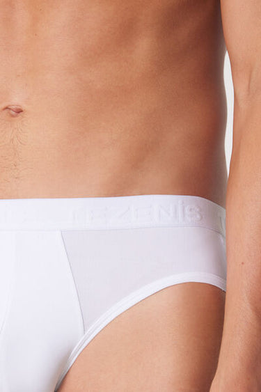 Stretch Microfibre Knickers with Logo
