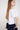 Linen-Look Cotton Canvas Top with Ruffle