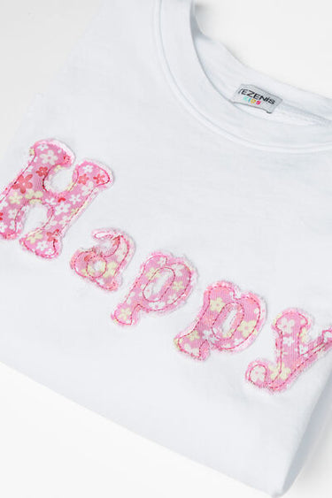 Girls’ Patch Boxy T-Shirt