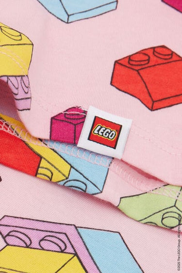 Girls’ Lego Print Cotton Nightgown