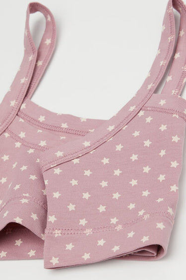 Girls’ Printed Cotton Bralette