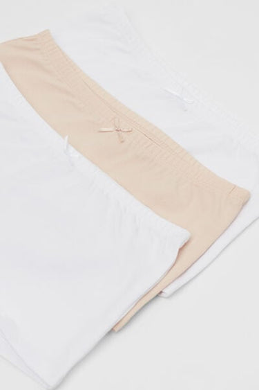 3 Pairs of Girls’ Cotton Shorts