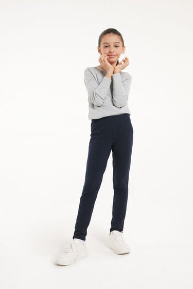 Stretch Cotton Leggings