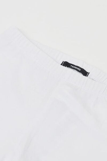 Girls’ Plain Colour Cotton Capri Leggings