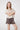 Viscose Canvas Shorts with Frill