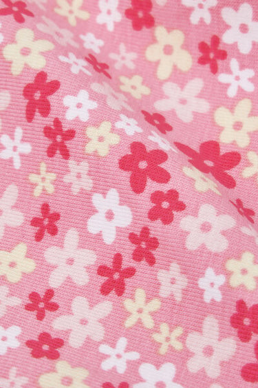 Girls’ Printed Cotton Cycling Shorts
