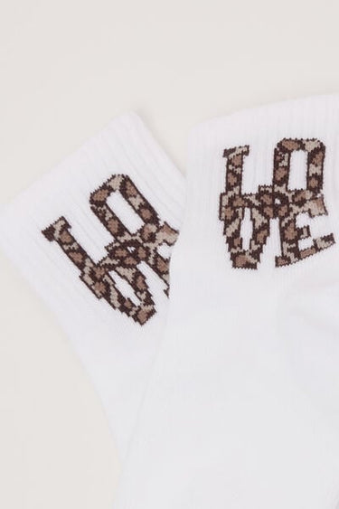 Girls’ Short Patterned Sport Socks