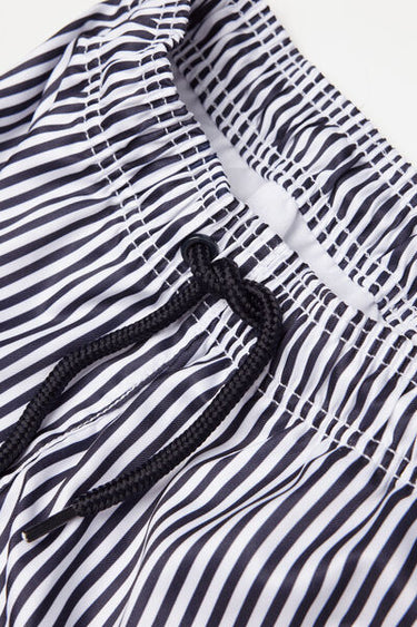 Boys’ Printed Canvas Swimming Shorts