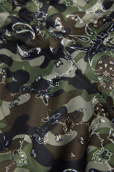 Boys’ Printed Canvas Swimming Shorts