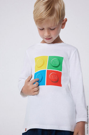 Lego Cotton Top with Long Sleeves and Round Neck