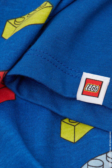 Boys’ Lego Print Long Cotton Pyjamas