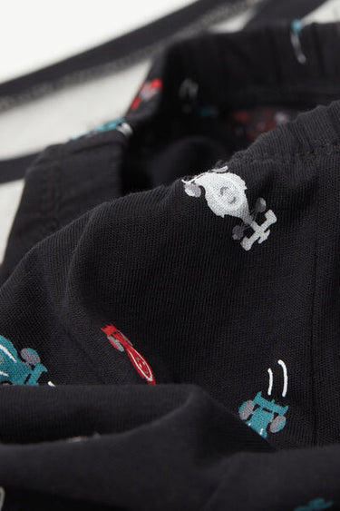 Boys’ “Fast” Print Cotton Long Pyjamas