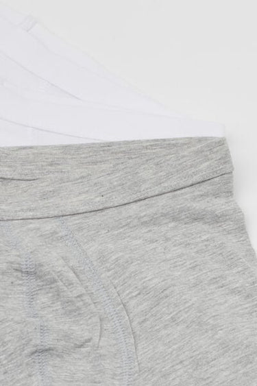 4 Pairs of Boys' Basic Cotton Boxers