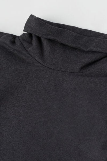Kids’ Unisex Long-Sleeved Polo Neck Thermal Cotton Top